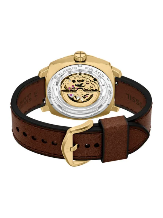 Fossil Zegarek Machine ME3278 Brązowy