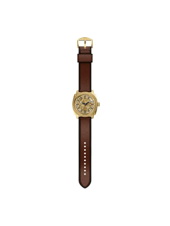 Fossil Zegarek Machine ME3278 Brązowy