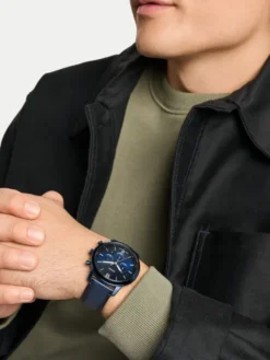 Fossil Zegarek Neutra FS6168 Granatowy