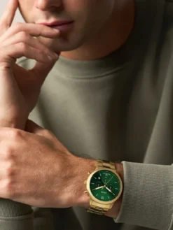 Fossil Zegarek Neutra FS6164 Złoty