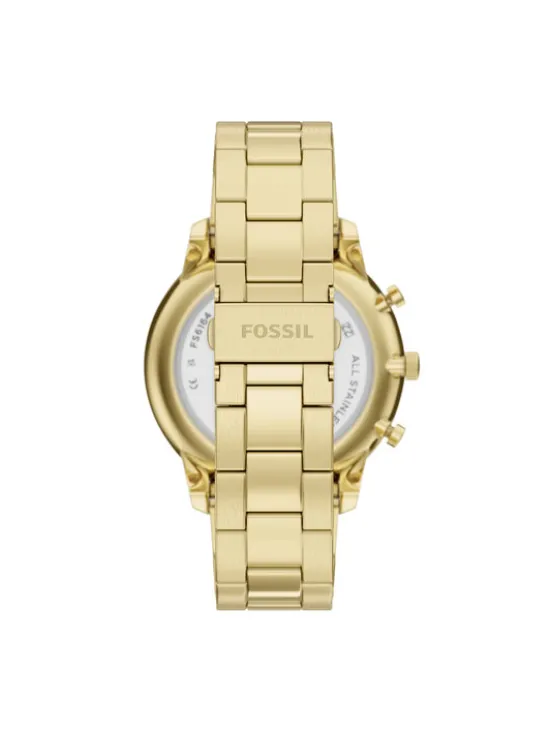 Fossil Zegarek Neutra FS6164 Złoty