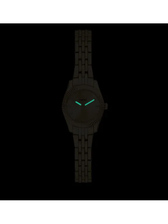 Fossil Zegarek Scarlette ES5474 Złoty