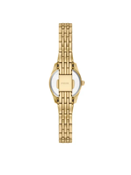 Fossil Zegarek Scarlette ES5474 Złoty