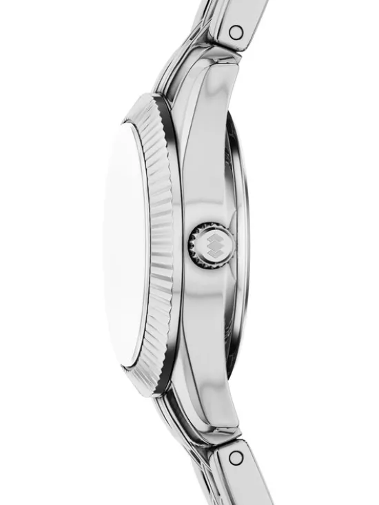 Fossil Zegarek Scarlette Mini Three-Hand ES5475 Srebrny