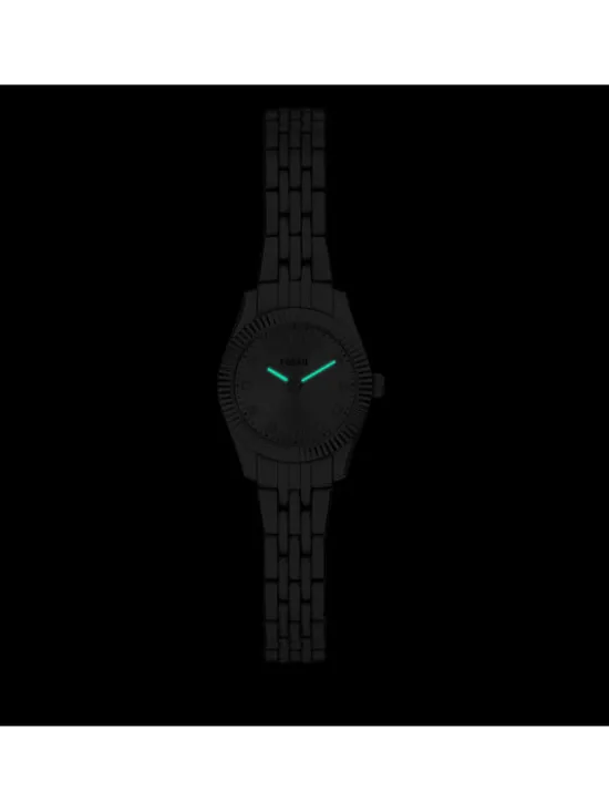 Fossil Zegarek Scarlette Mini Three-Hand ES5475 Srebrny