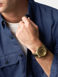 Fossil Zegarek Townsman ME3280 Złoty