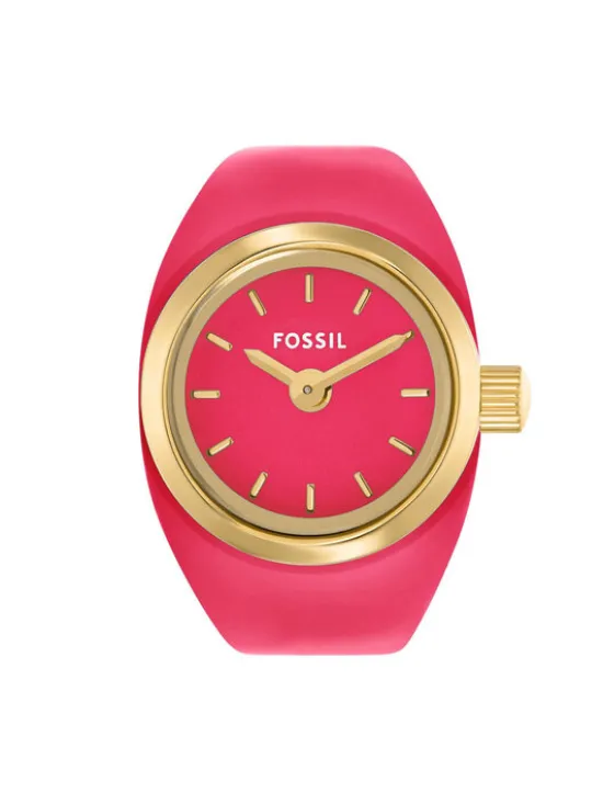 Fossil Zegarek Watch Ring ES5414 Różowy