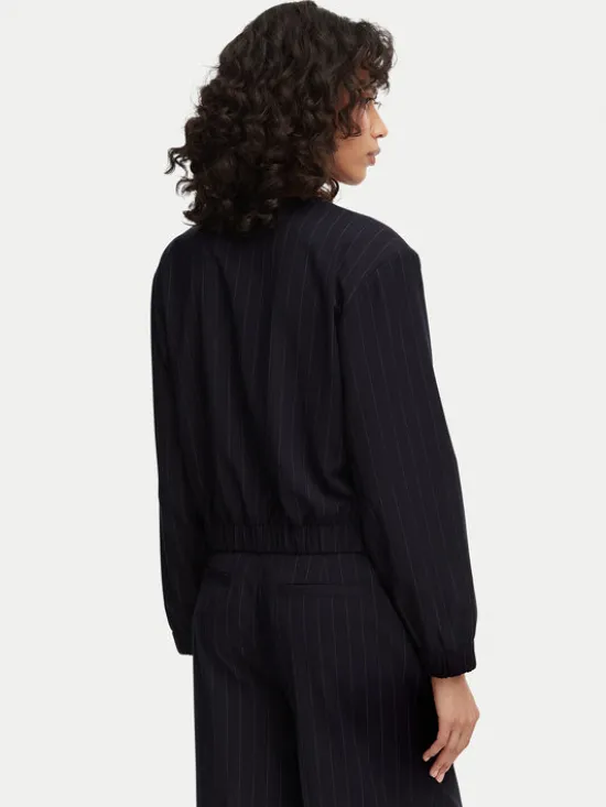 French Connection Marynarka Alia 759A5 Granatowy Boxy Fit