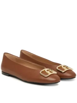 Furla Baleriny YM40LIE X30000 CN 03B00 Brązowy