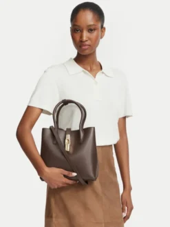 Furla Torebka Goccia S WB01949 ARE000 4284S Brązowy ciemny