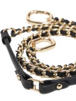Furla Wymienny pasek do torebki Fiona Chain Shoulder Strap WK00426 BX4091 CN O6000 Czarny
