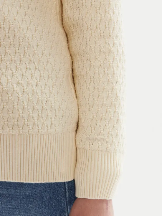 Gant Kardigan 4805343 Écru Regular Fit