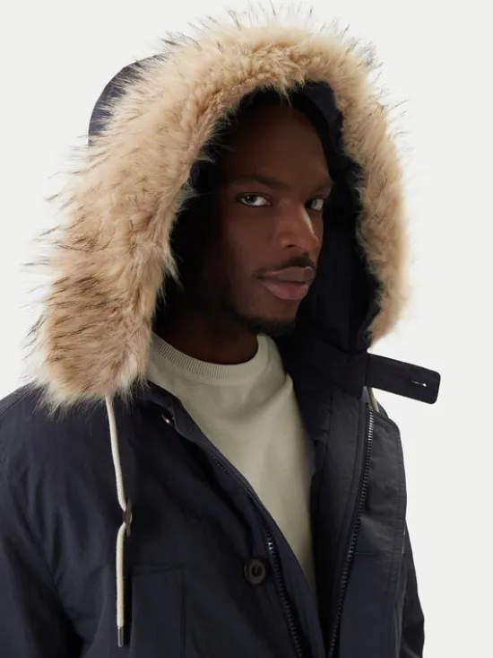 Gant Parka 7006570 Granatowy Regular Fit