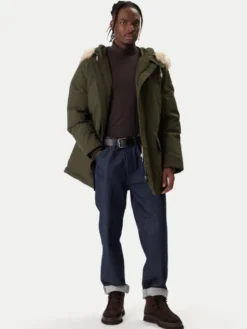 Gant Parka 7006570 Zielony Regular Fit