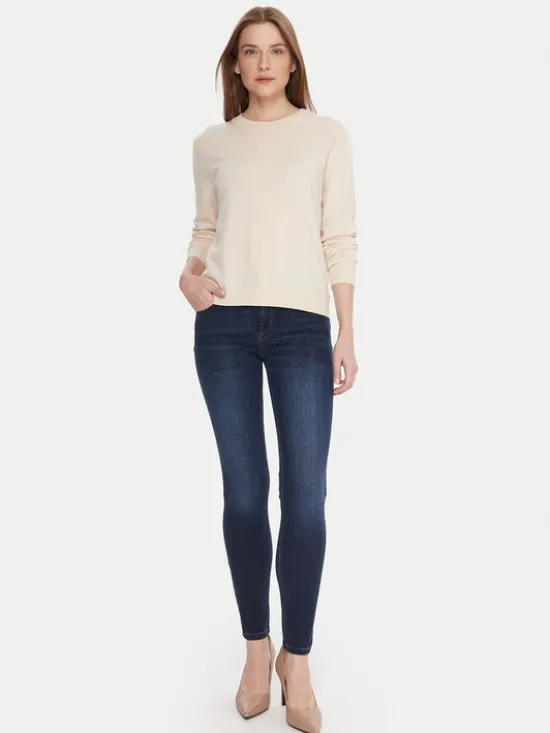 Gaudi Jeansy 521BD26024 Granatowy Slim Fit