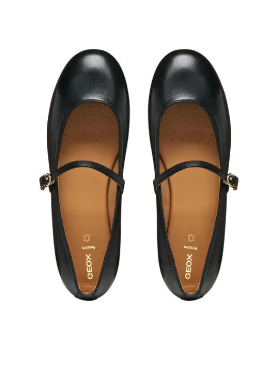 Geox Baleriny D New Palmaria D664JA 000TU C9999 Czarny