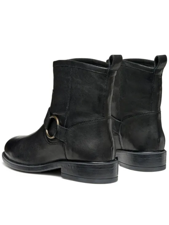 Geox Botki D Catria D56LQB 00081 C9999 Czarny