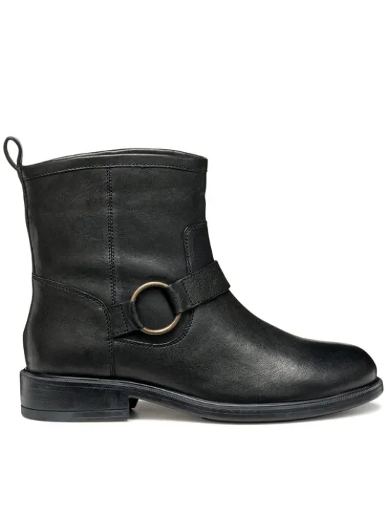 Geox Botki D Catria D56LQB 00081 C9999 Czarny