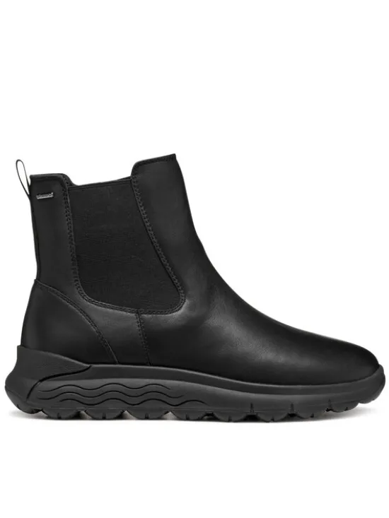 Geox Botki D Spherica 4X4 B Abx D5626A 00085 C9999 Czarny