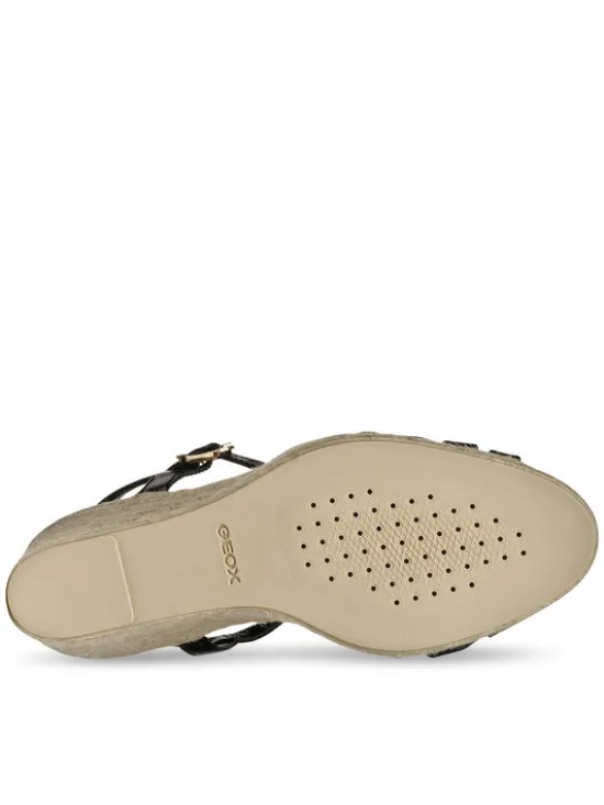 Geox Espadryle D Gelsa D55TPA 00043 C9999 Czarny