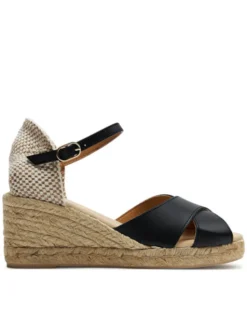 Geox Espadryle D Gelsa Low D45NGA 00085 C9999 Czarny
