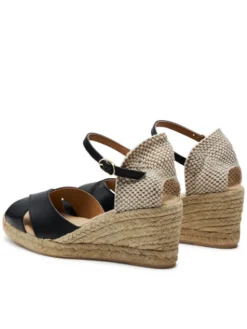 Geox Espadryle D Gelsa Low D45NGA 00085 C9999 Czarny