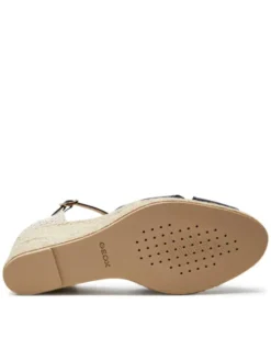 Geox Espadryle D Gelsa Low D45NGA 00085 C9999 Czarny