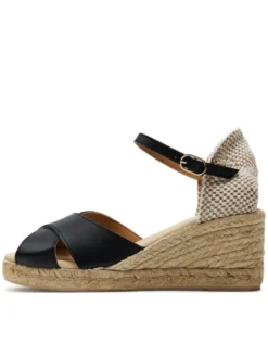Geox Espadryle D Gelsa Low D45NGA 00085 C9999 Czarny