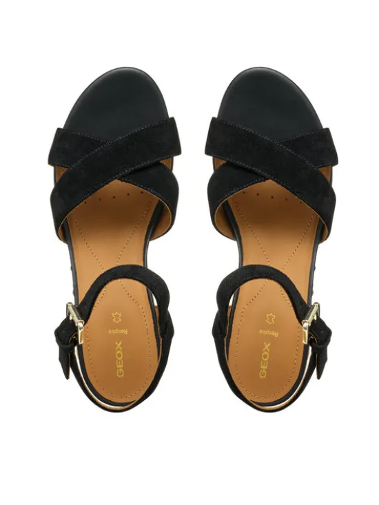 Geox Espadryle D Ischia Corda D55HHB 00020 C9999 Czarny
