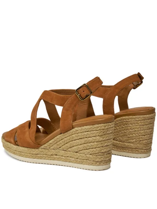 Geox Espadryle D Ponza D35GVC 00021 C6001 Brązowy