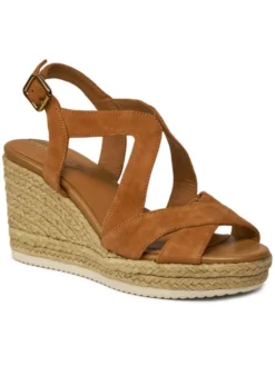 Geox Espadryle D Ponza D35GVC 00021 C6001 Brązowy