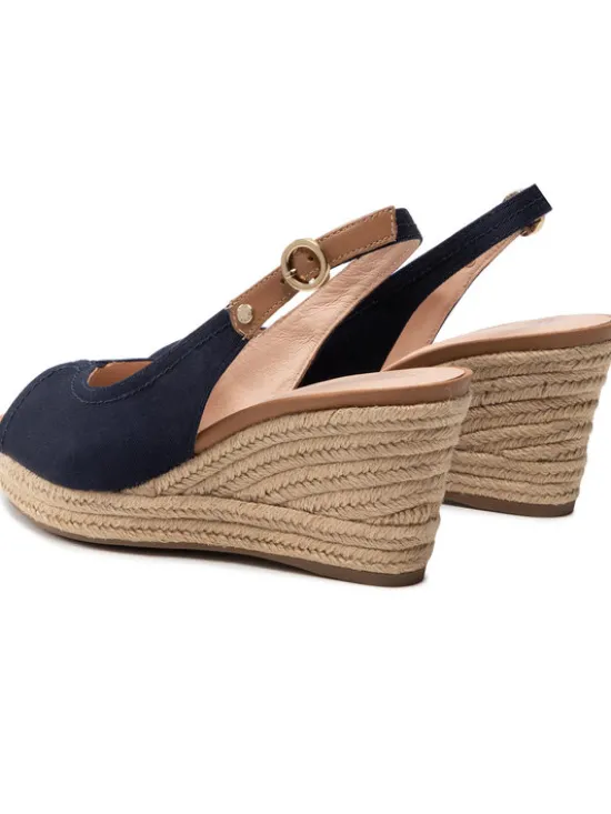 Geox Espadryle D Soleil A D15N7A 01143 C4152 Granatowy