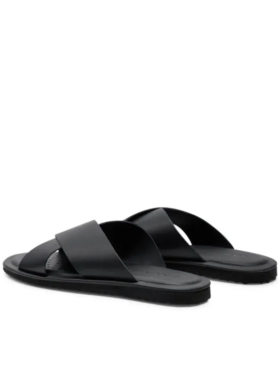 Geox Klapki U Erice U36GUB 00043 C9999 Czarny