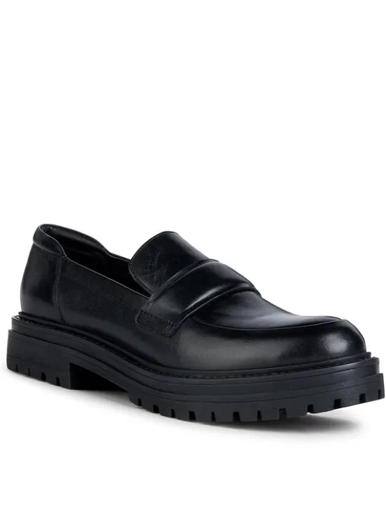 Geox Loafersy D Iridea D36HRA 00043 C9999 Czarny