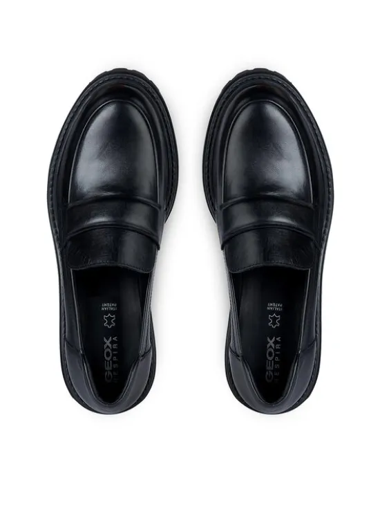 Geox Loafersy D Iridea D36HRA 00043 C9999 Czarny