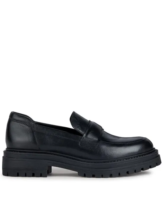 Geox Loafersy D Iridea D36HRA 00043 C9999 Czarny