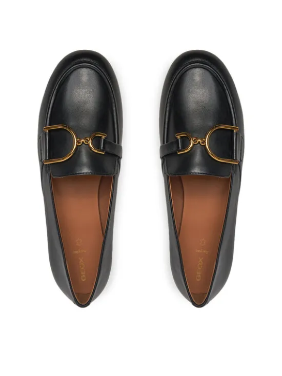 Geox Loafersy D Palmaria D45MUJ 000TU C9997 Czarny