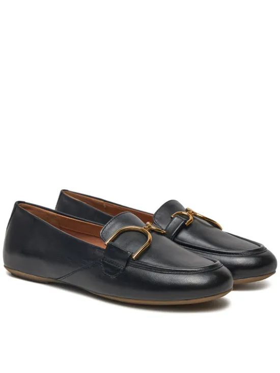Geox Loafersy D Palmaria D45MUJ 000TU C9997 Czarny
