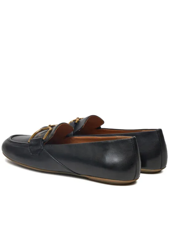 Geox Loafersy D Palmaria D45MUJ 000TU C9997 Czarny