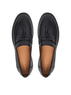 Geox Loafersy D Spherica Ec1 B D65DKA 43 C9999 Czarny