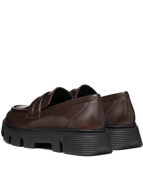 Geox Loafersy D Vilde D46UAC 00043 C6024 Brązowy
