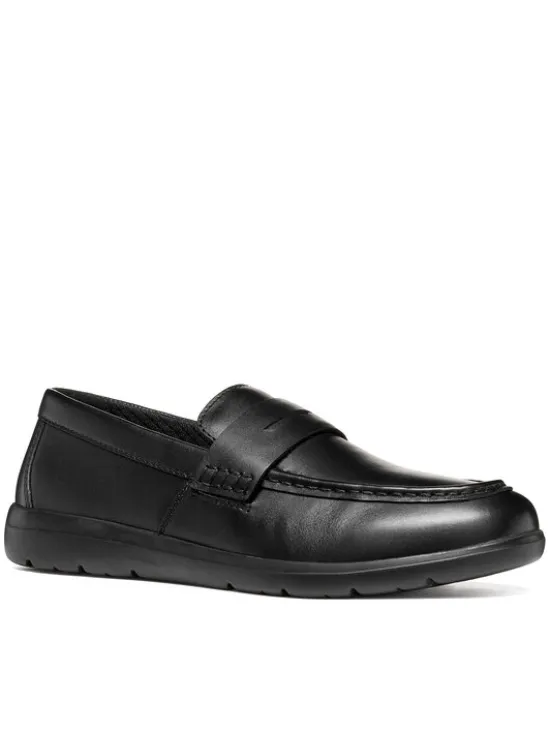 Geox Mokasyny U Leitan U663QB 00085 C9999 Czarny