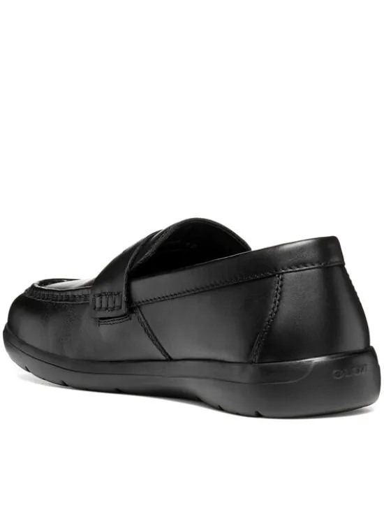 Geox Mokasyny U Leitan U663QB 00085 C9999 Czarny