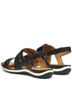 Geox Sandały D Sandal Vega D65R6B 000BC C9999 Czarny