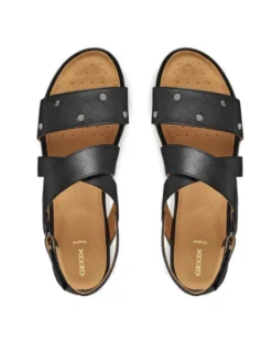 Geox Sandały D Sandal Vega D65R6B 000BC C9999 Czarny