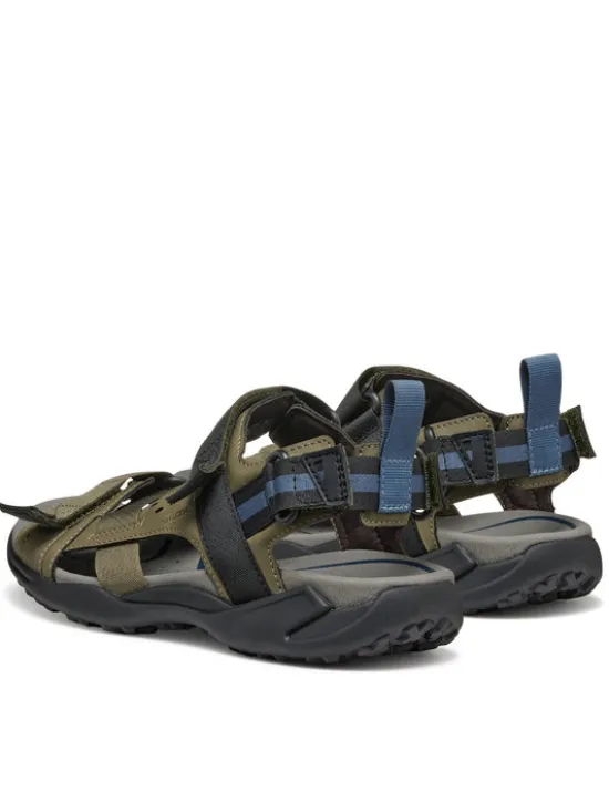 Geox Sandały U Terreno + Grip U4550B 011EK C3009 Khaki