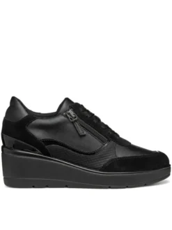 Geox Sneakersy D Ilde D46RAA 05422 C9999 Czarny