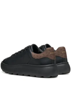 Geox Sneakersy D Spherica Ec4.1 D45TCD 08504 C9229 Czarny