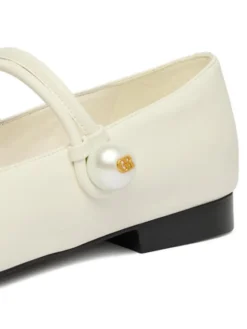 GINO ROSSI Baleriny CEO-ROSE-LT2512-72 Biały