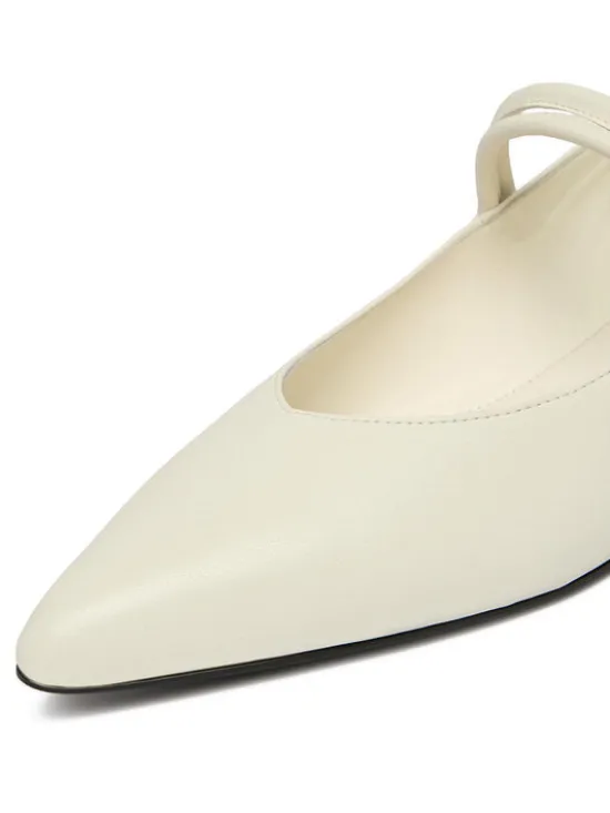 GINO ROSSI Baleriny CEO-ROSE-LT2512-72 Biały